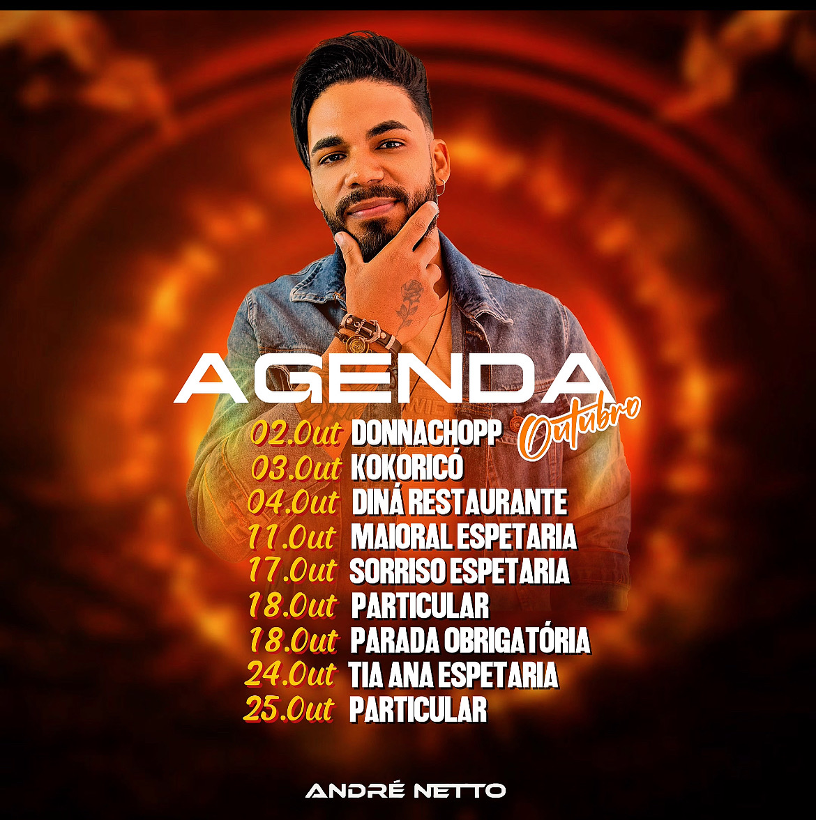 Confere nossa agenda de outubro foiii sucesso…🙏🙏